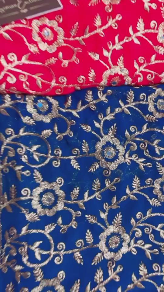 Embroidered 3-Piece Dress Material