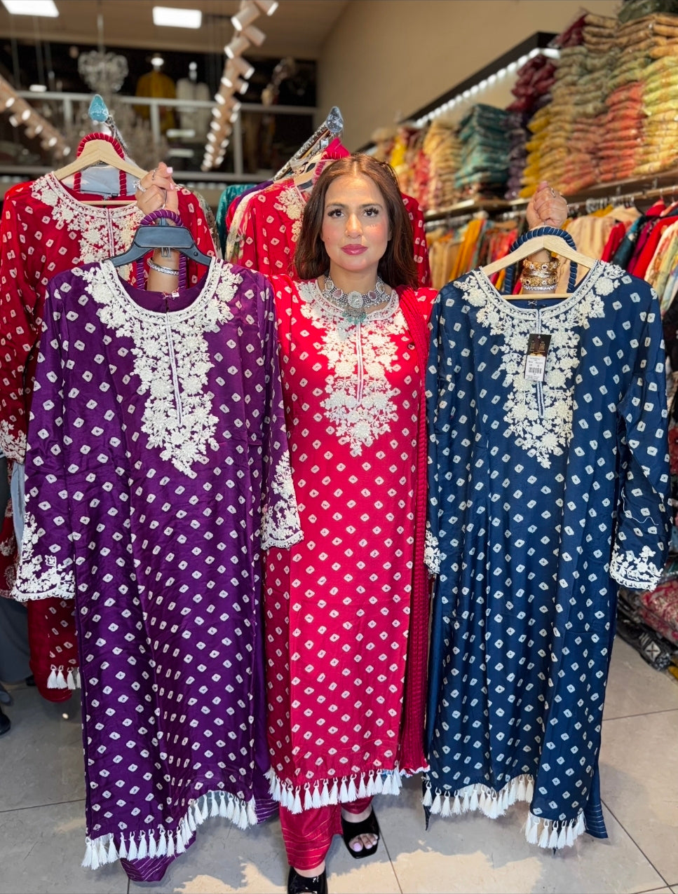 Chamakte Sitare – Embroidered Kurta Set