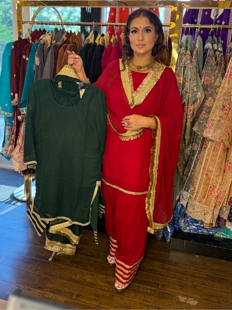 Sardari Suit - Farshi Salwar